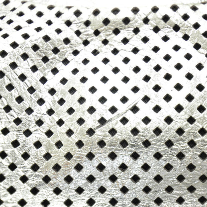 Chanel Metallic Glazed Calfskin Perforated Rodeo Drive Hobo Silver 12 of 12