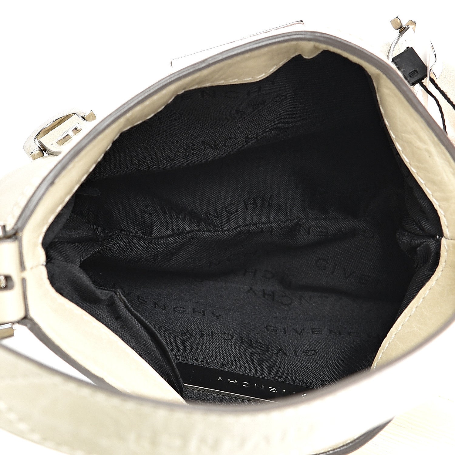Givenchy Lambskin Shoulder Bag Ivory 5 of 13