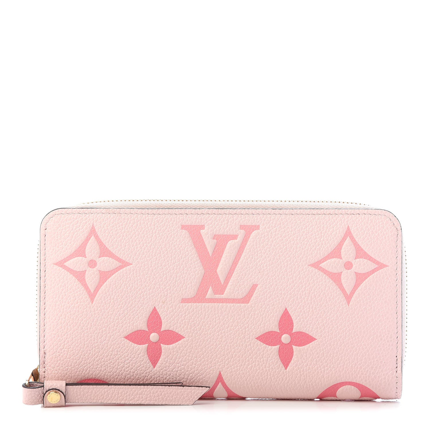 Louis Vuitton Empreinte Monogram Giant By The Pool Zippy Wallet Bouton De Rose 1 of 7