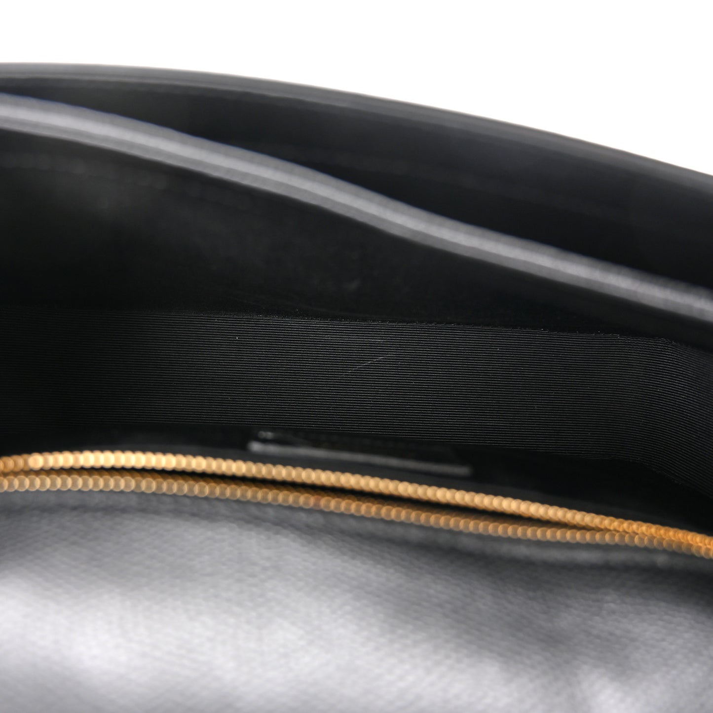 Textured Calfskin Medium Classic Monogram Universite Bag Black