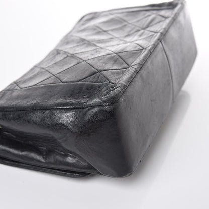 Chanel Lambskin Quilted Medium Single Flap Black 14 of 15
