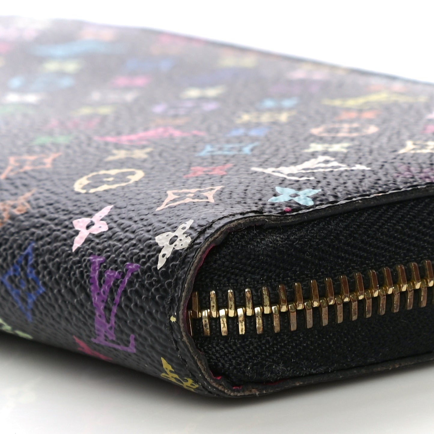Monogram Multicolor Zippy Wallet Black Grenade