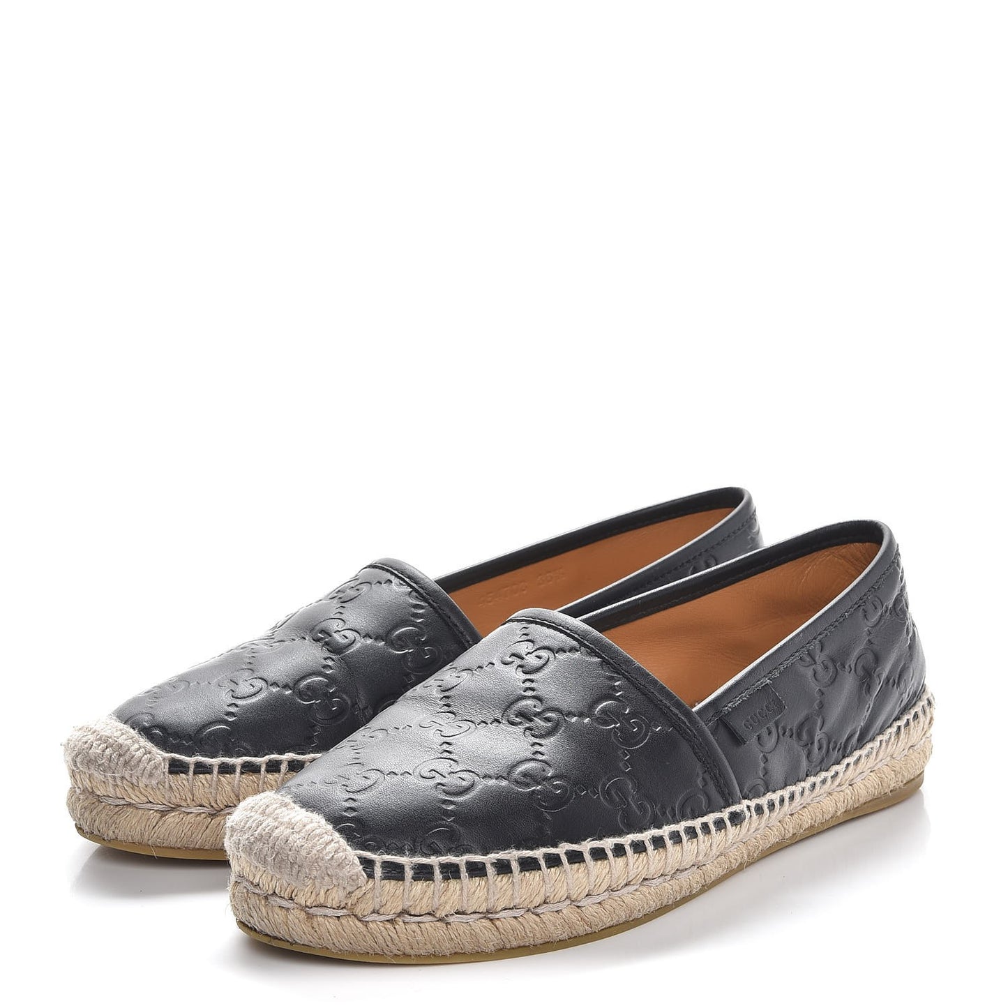 Guccissima Signature Espadrilles 36.5 Black