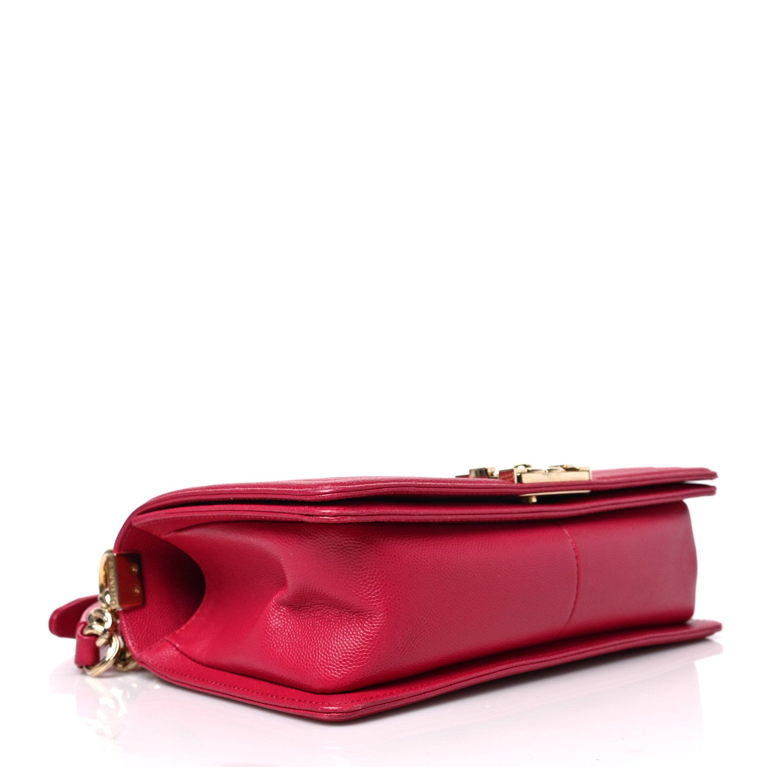 Chanel Caviar Quilted Medium Boy Flap Fuchsia 4 of 9