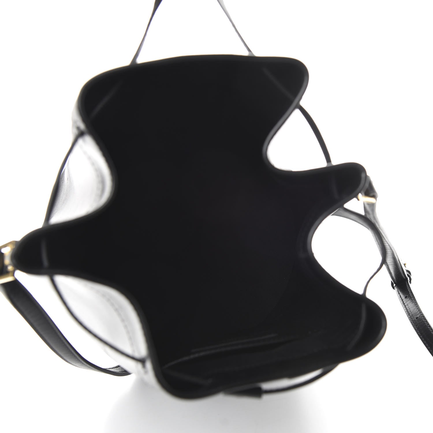 Saint Laurent Smooth Calfskin Medium Talitha Bucket Bag Black 5 of 10