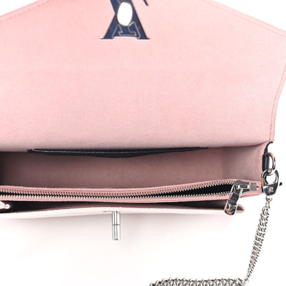 Louis Vuitton Calfskin My Lockme Chain Pochette Rose Ballet White 4 of 4