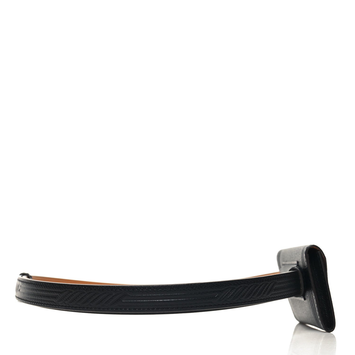 Hermes Epsom Quadrige Kelly Pocket 18 Belt Black 2 of 6