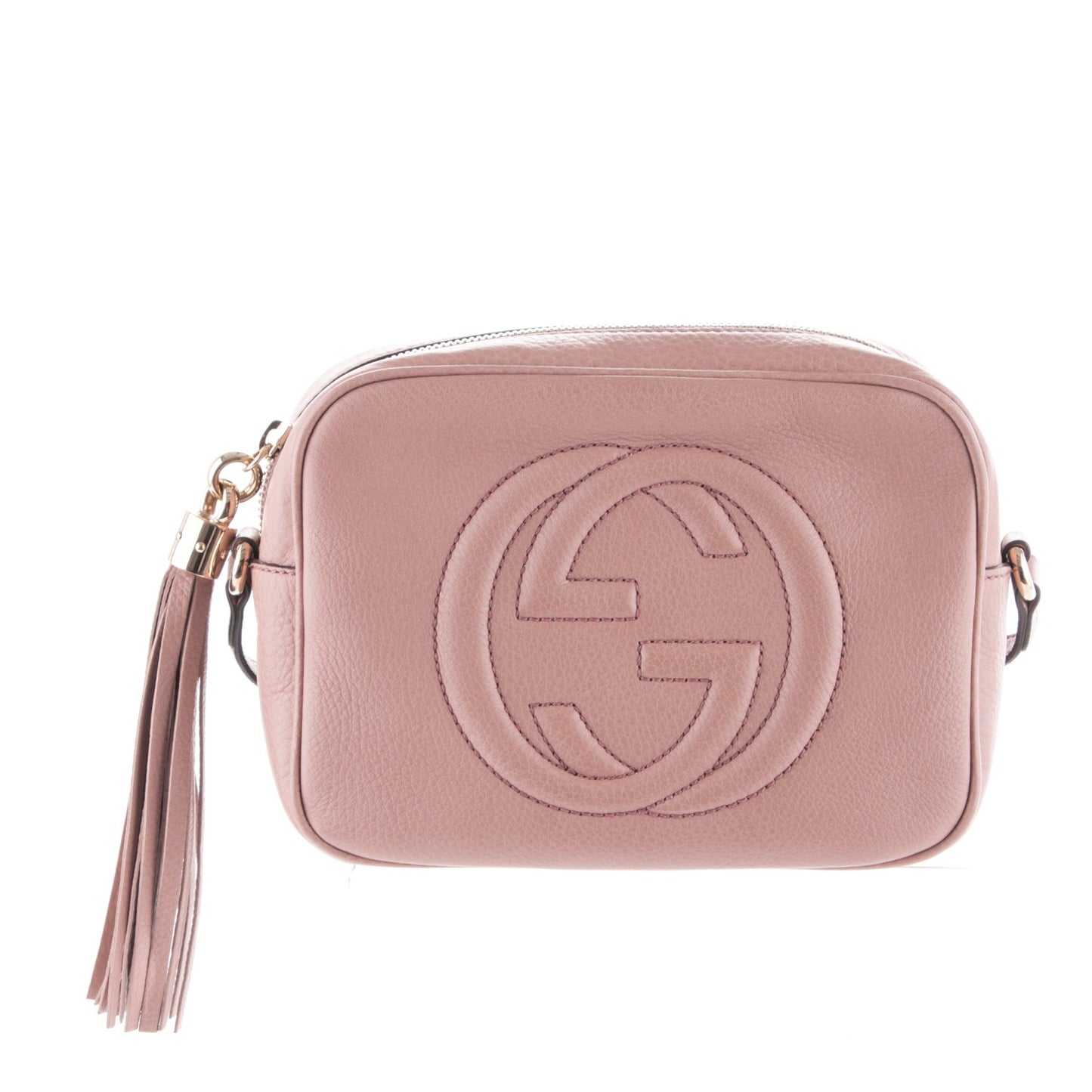 Cellarius Calfskin Small Soho Disco Bag Dark Cipria