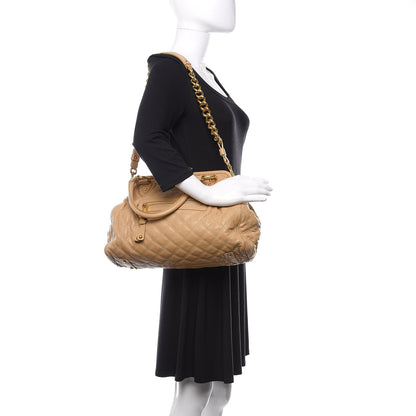 Marc Jacobs Calfskin Quilted Stam Camel 4 of 20