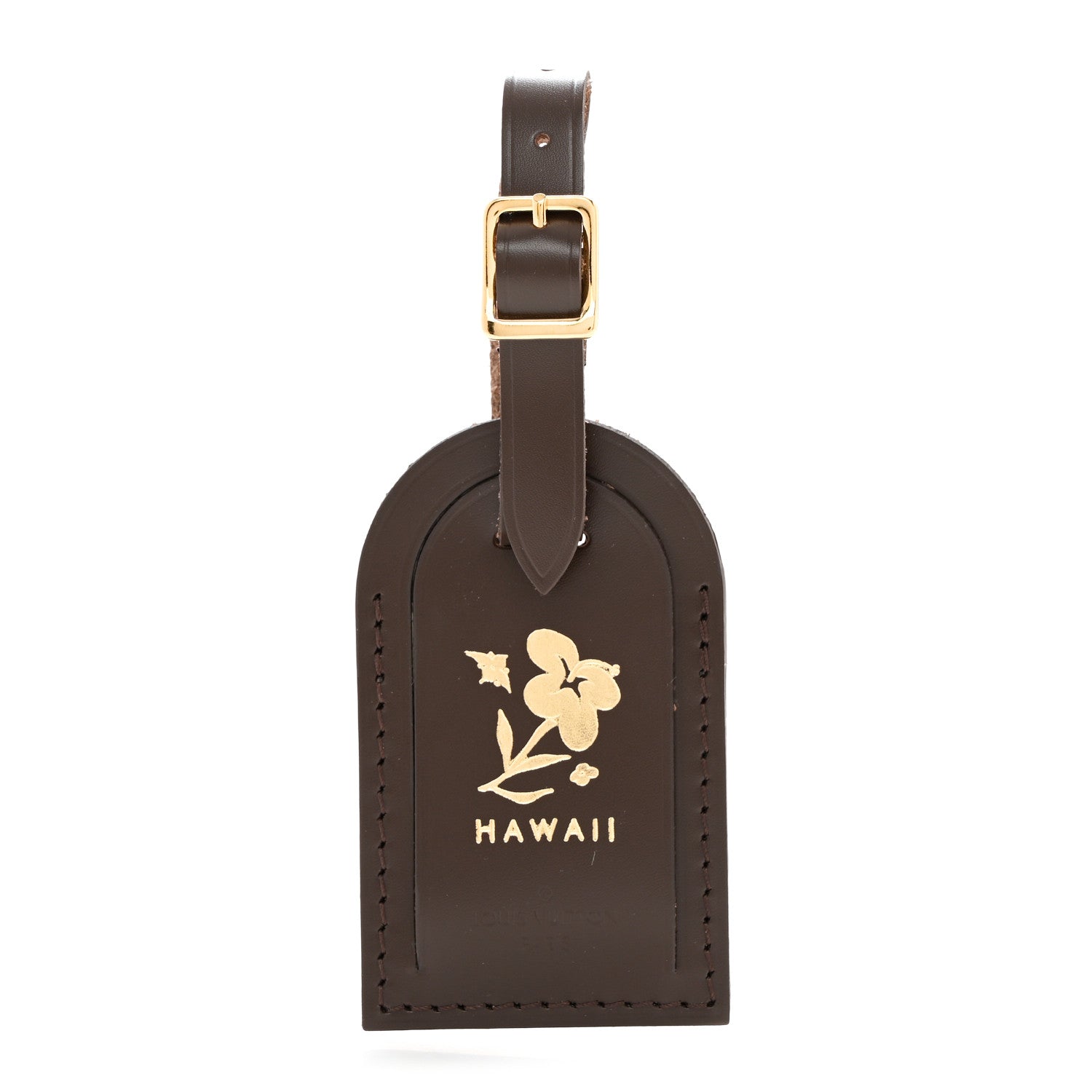 Louis Vuitton LOUIS VUITTON Calfskin Hawaii Luggage Tag Ebene 1 of 5