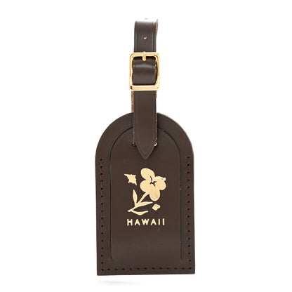 Louis Vuitton LOUIS VUITTON Calfskin Hawaii Luggage Tag Ebene 1 of 5