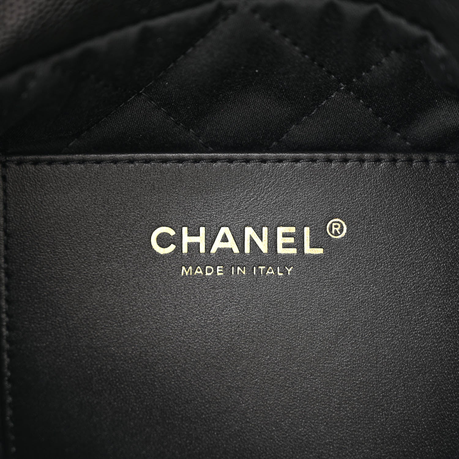 Chanel Shiny Caviar Quilted Monochrome Mini Chanel 22 Black 6 of 11