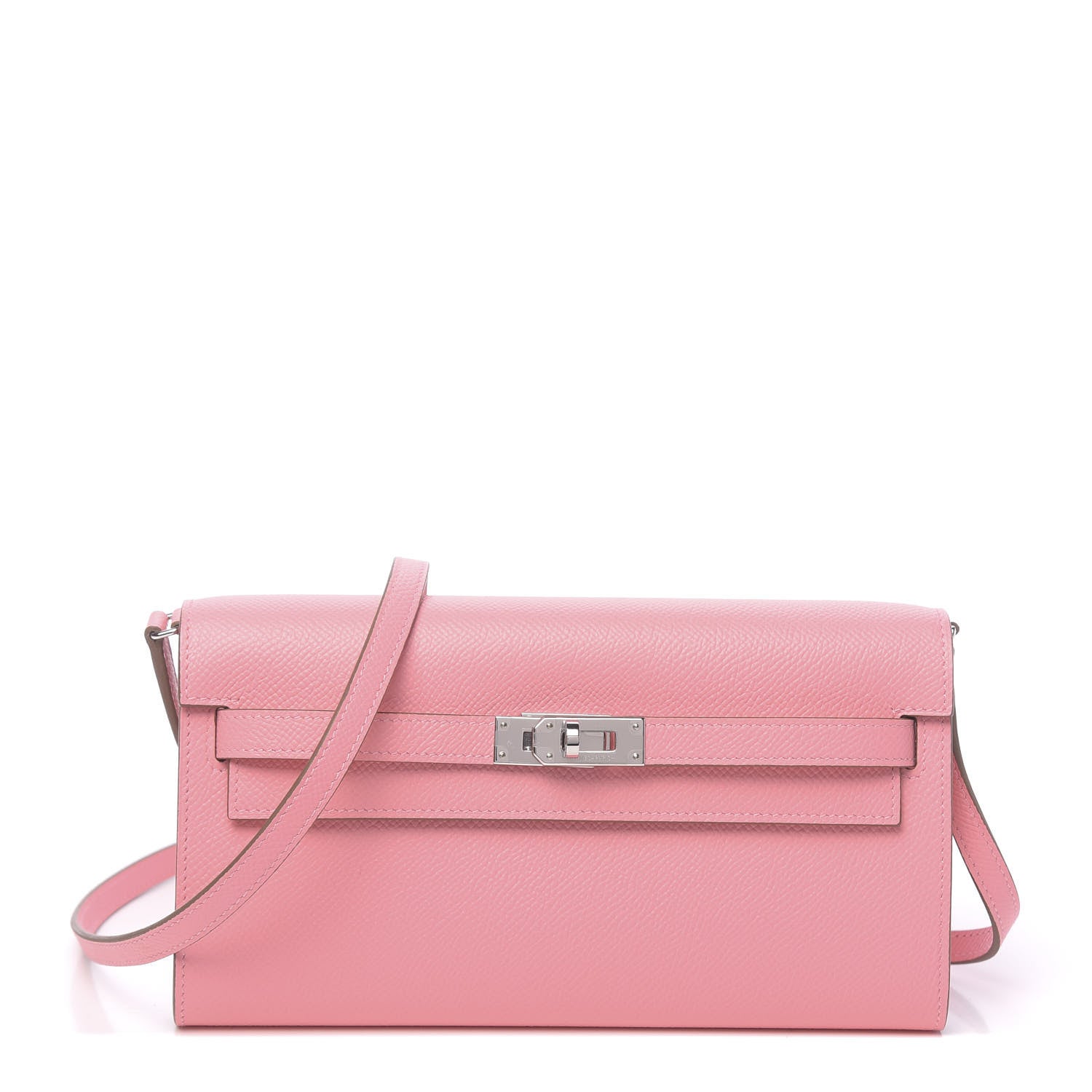 Hermes Epsom Kelly Wallet To Go Rose Confetti 1 of 10