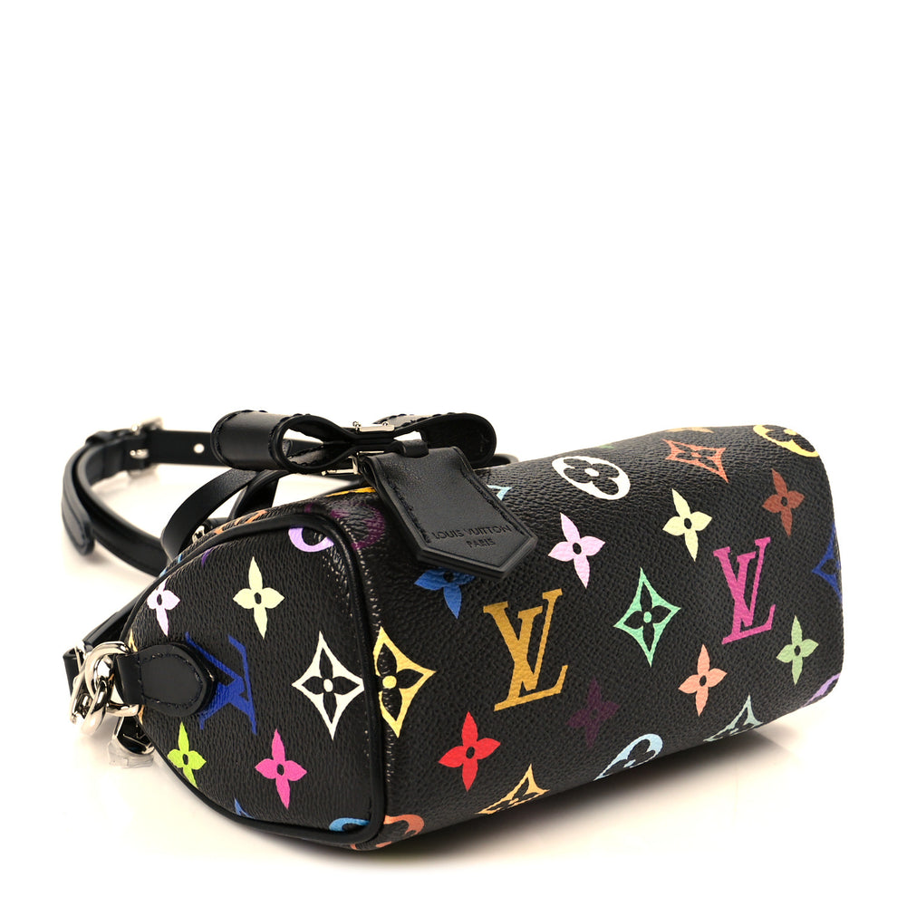 Louis Vuitton LV X TM Monogram Multicolor Nano Speedy Black 1805418 ...