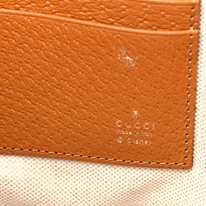 Gucci X DISNEY Mini Vintage GG Supreme Monogram Mickey Mouse Documents Holder Beige Vintage Sun Oil 6 of 10