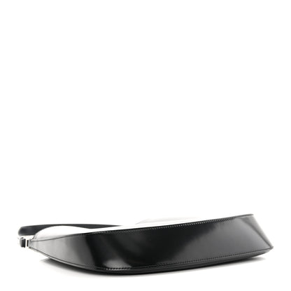 Prada Spazzolato Cleo Shoulder Bag Black 4 of 11