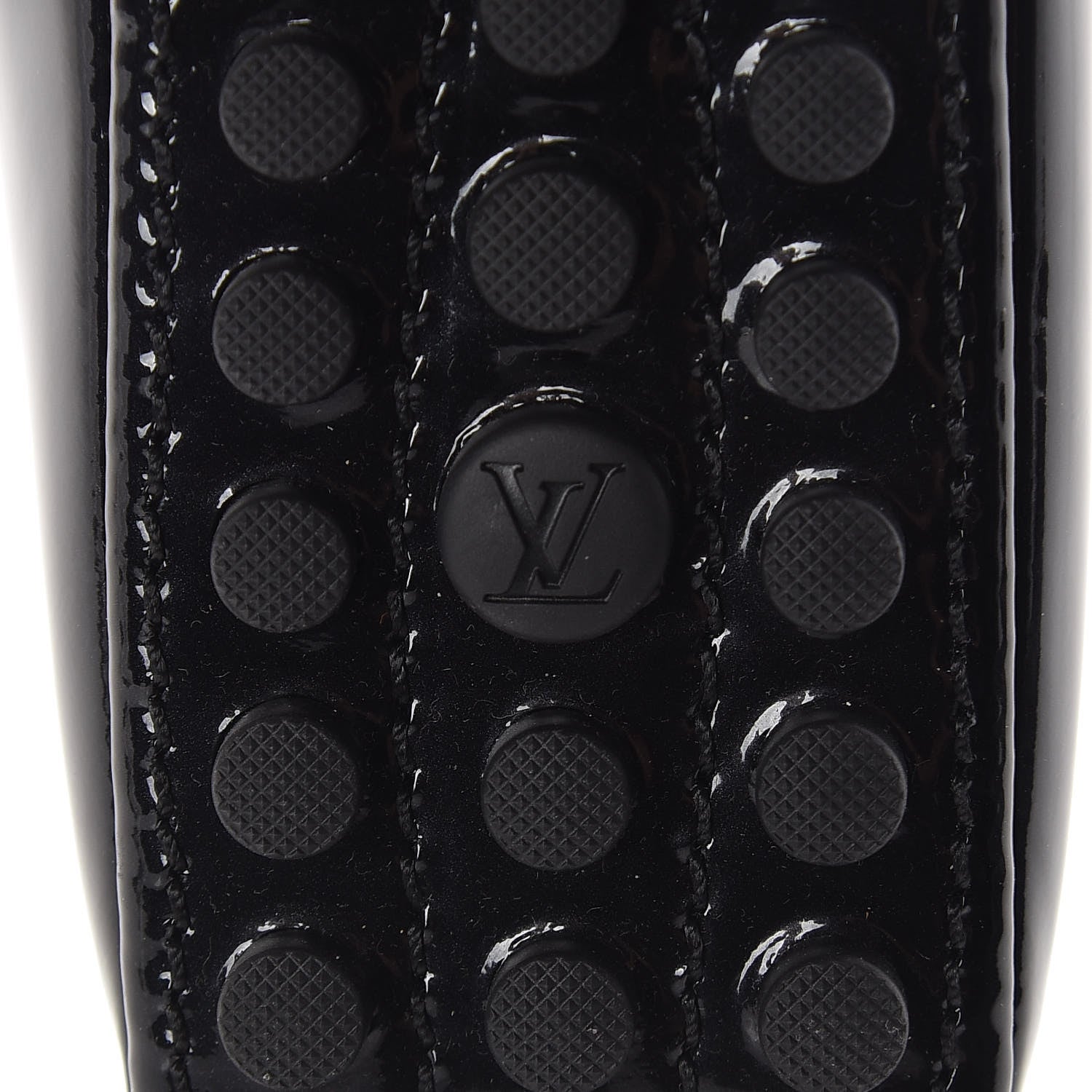 Louis Vuitton Patent Calfskin Oxford Ballerina Flats 38.5 Black 8 of 8