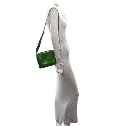 Bottega Veneta Calfskin Maxi Intrecciato Cassette Camera Bag Avocado 2 of 10