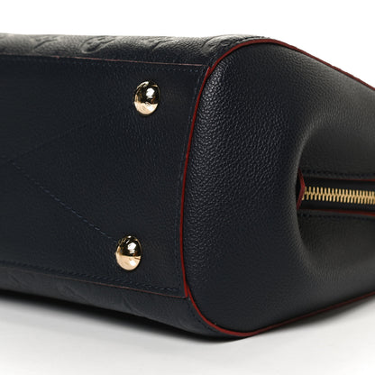 Louis Vuitton Empreinte Montaigne BB Marine Rouge 9 of 11