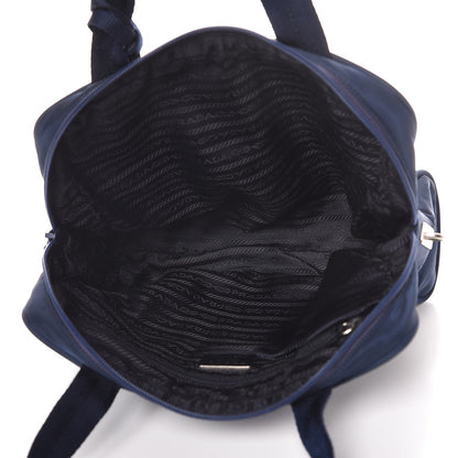 Prada Tessuto Nylon Tote Navy 5 of 9