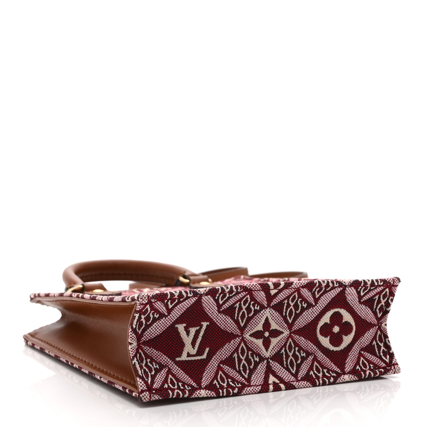 Jacquard Since 1854 Petit Sac Plat Bordeaux
