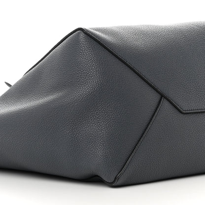 Celine Soft Grained Calfskin Small Belt Cabas Phantom Slate 9 of 12
