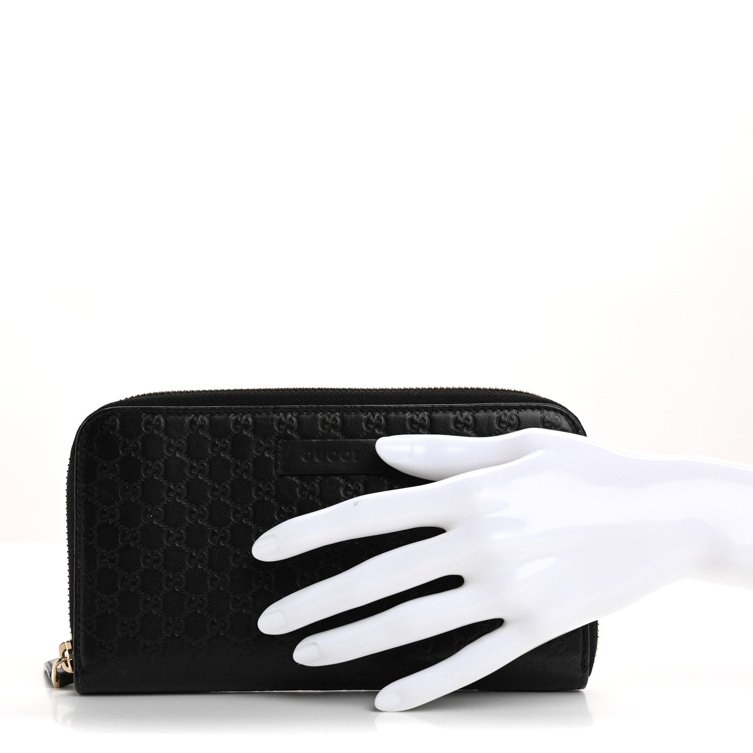 Gucci Microguccissima Zip Around Wallet Black 2 of 14
