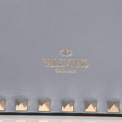 Valentino Garavani Nappa Rockstud Wristlet Clutch London Stone 6 of 8