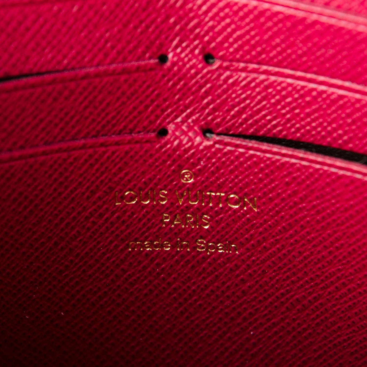 Louis Vuitton Monogram Jeanne Wallet Fuchsia 7 of 9