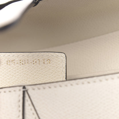 Christian Dior Grained Calfskin Saddle Bag White 7 of 10
