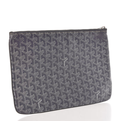 Goyard Goyardine Senat Pochette MM Grey 3 of 17