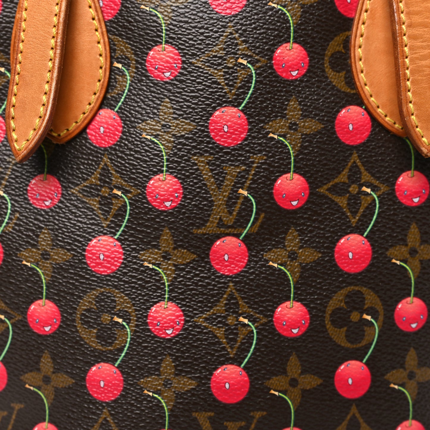 Monogram Cerises Bucket Bag