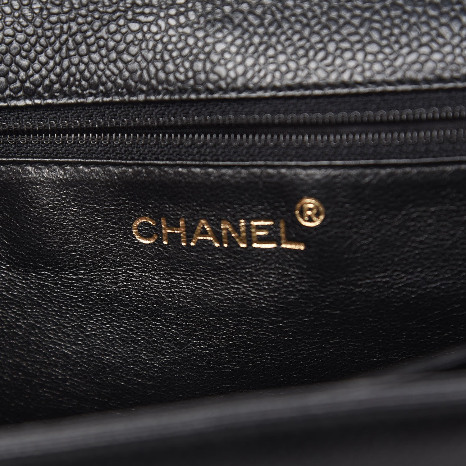 Chanel Caviar Medium Shoulder Bag Black 8 of 12