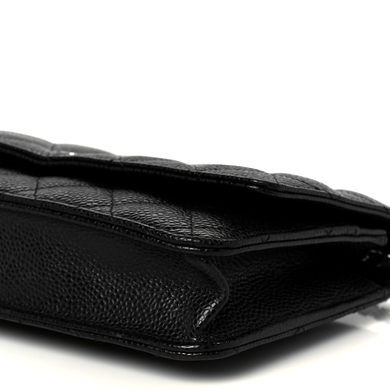 Chanel Caviar Quilted Wallet On Chain WOC Black 11 of 11