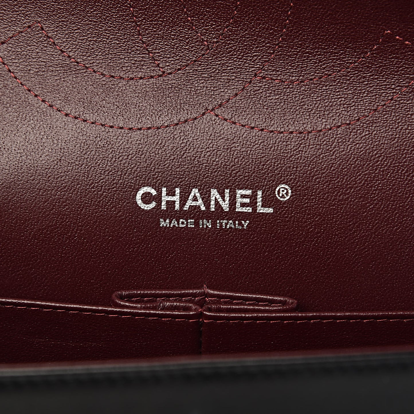 Lambskin Quilted Jumbo Double Flap Black