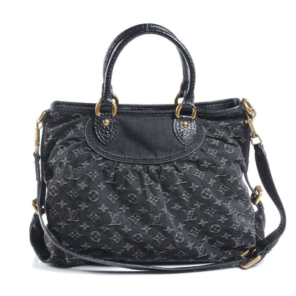Louis Vuitton Denim Neo Cabby GM Black 3 of 7