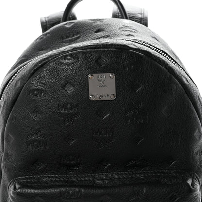 MCM Calfskin Ottomar Small Stark Backpack Black 7 of 9