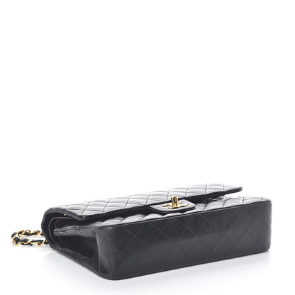 Chanel Lambskin Quilted Medium Double Flap Black 5 of 12
