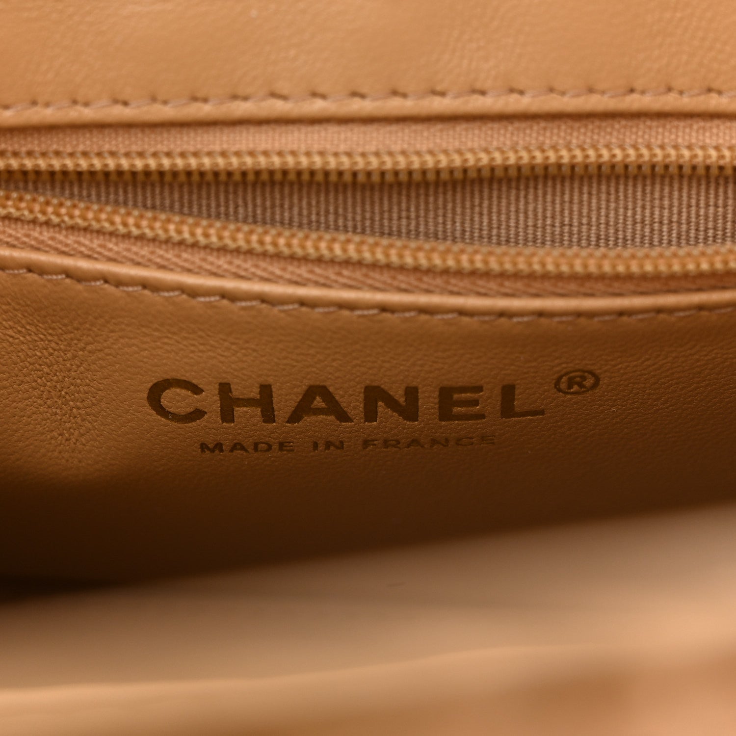 Chanel Raffia Fringe Nano Kelly Shopper Dark Beige 6 of 11
