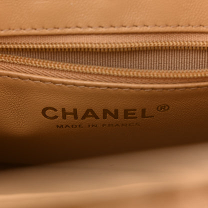 Chanel Raffia Fringe Nano Kelly Shopper Dark Beige 6 of 11