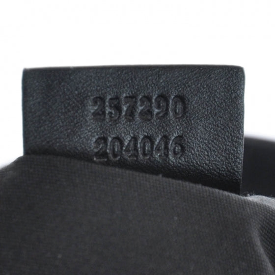 Guccissima Full Moon Tote Black