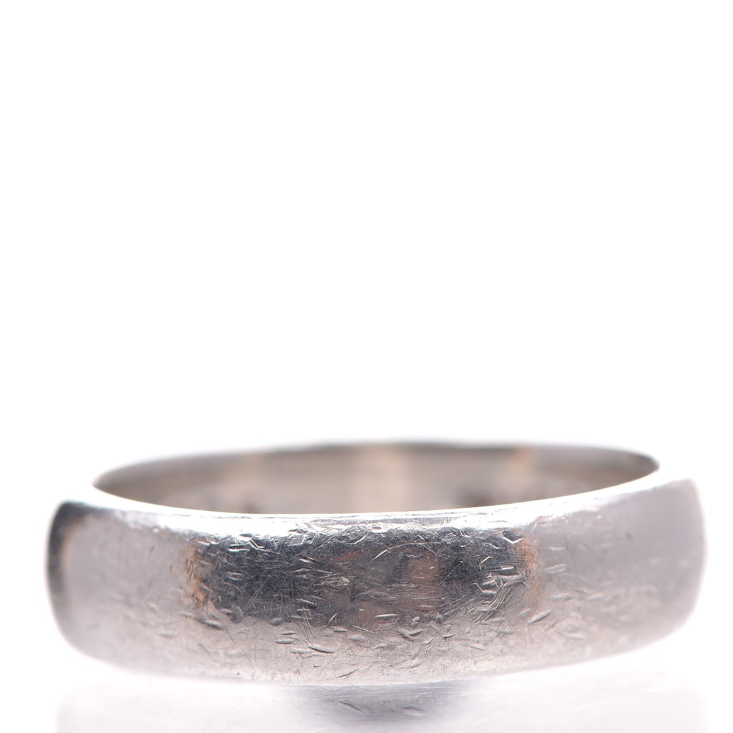 Tiffany Sterling Silver Onyx Fascination Ball Ring 56.5 7.75 5 of 5