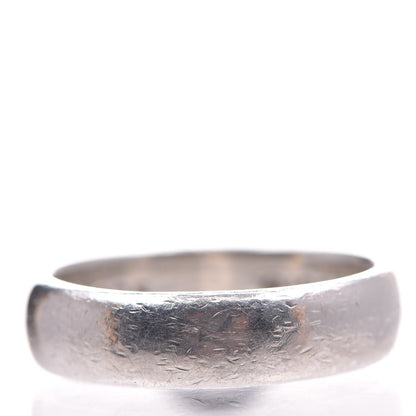 Tiffany Sterling Silver Onyx Fascination Ball Ring 56.5 7.75 5 of 5