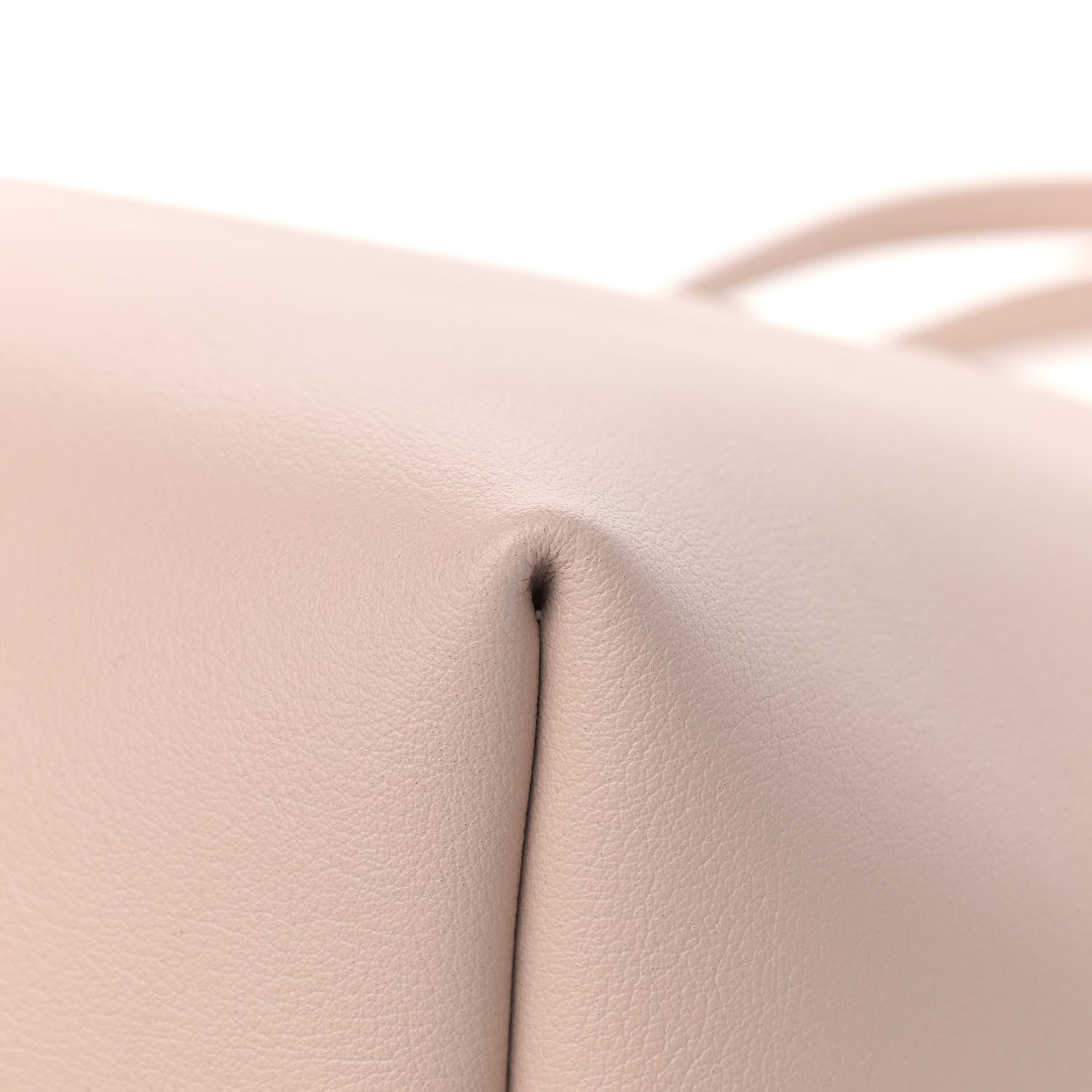 Saint Laurent Calfskin Large Shopping Tote Pale Blush 10 of 18