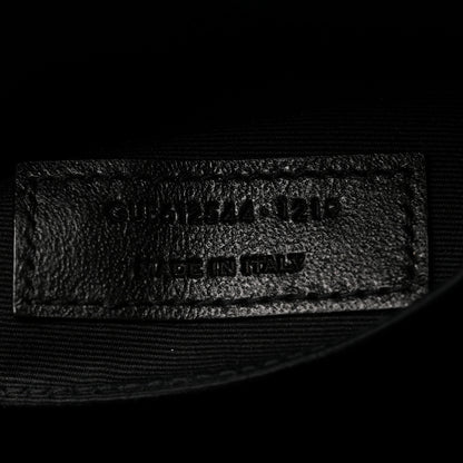Saint Laurent Calfskin Matelasse Monogram Lou Camera Bag Black 7 of 10