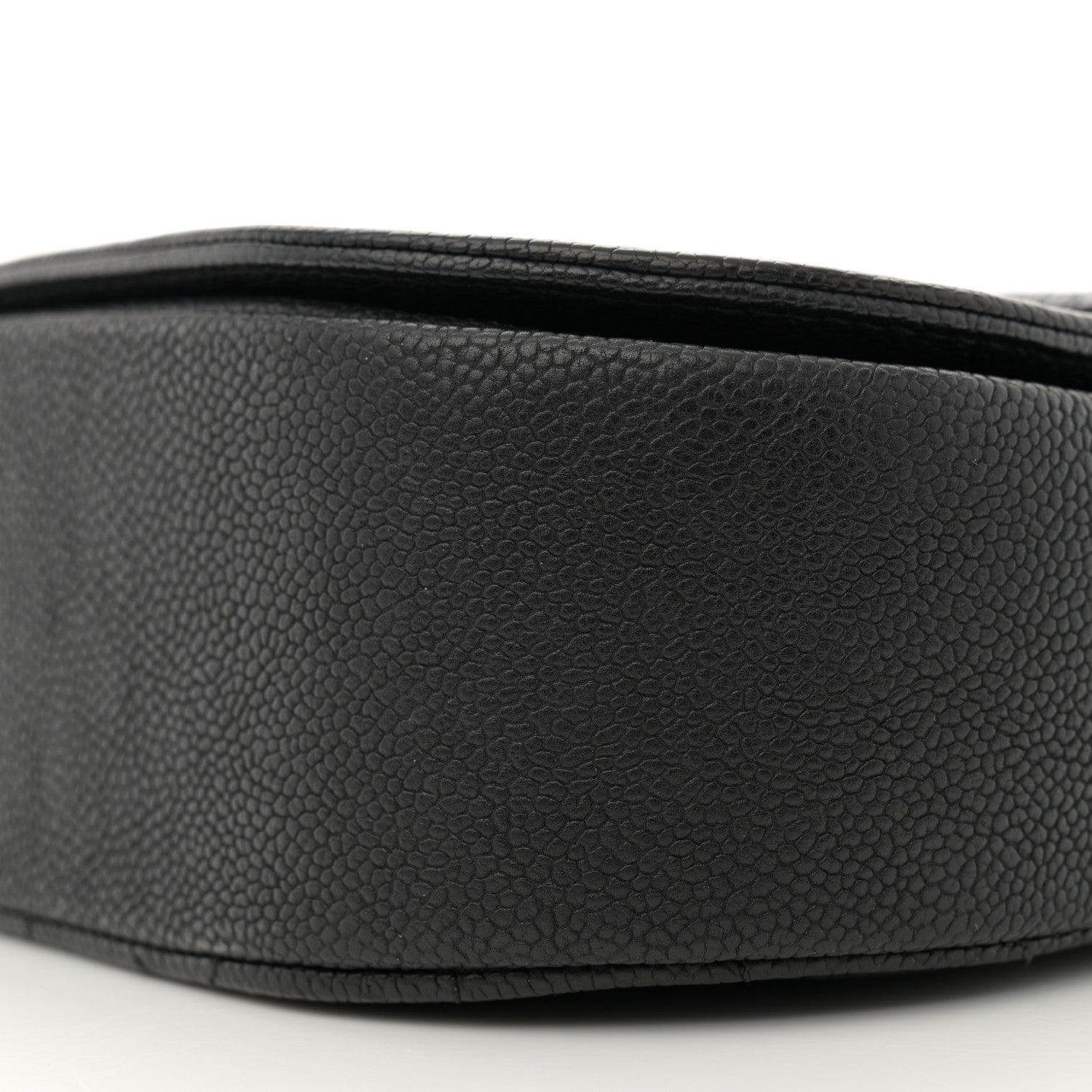 Chanel Grained Calfskin Quilted Medium Cuba Top Handle Flap Black 10 of 13