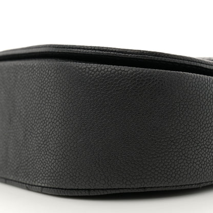 Chanel Grained Calfskin Quilted Medium Cuba Top Handle Flap Black 10 of 13