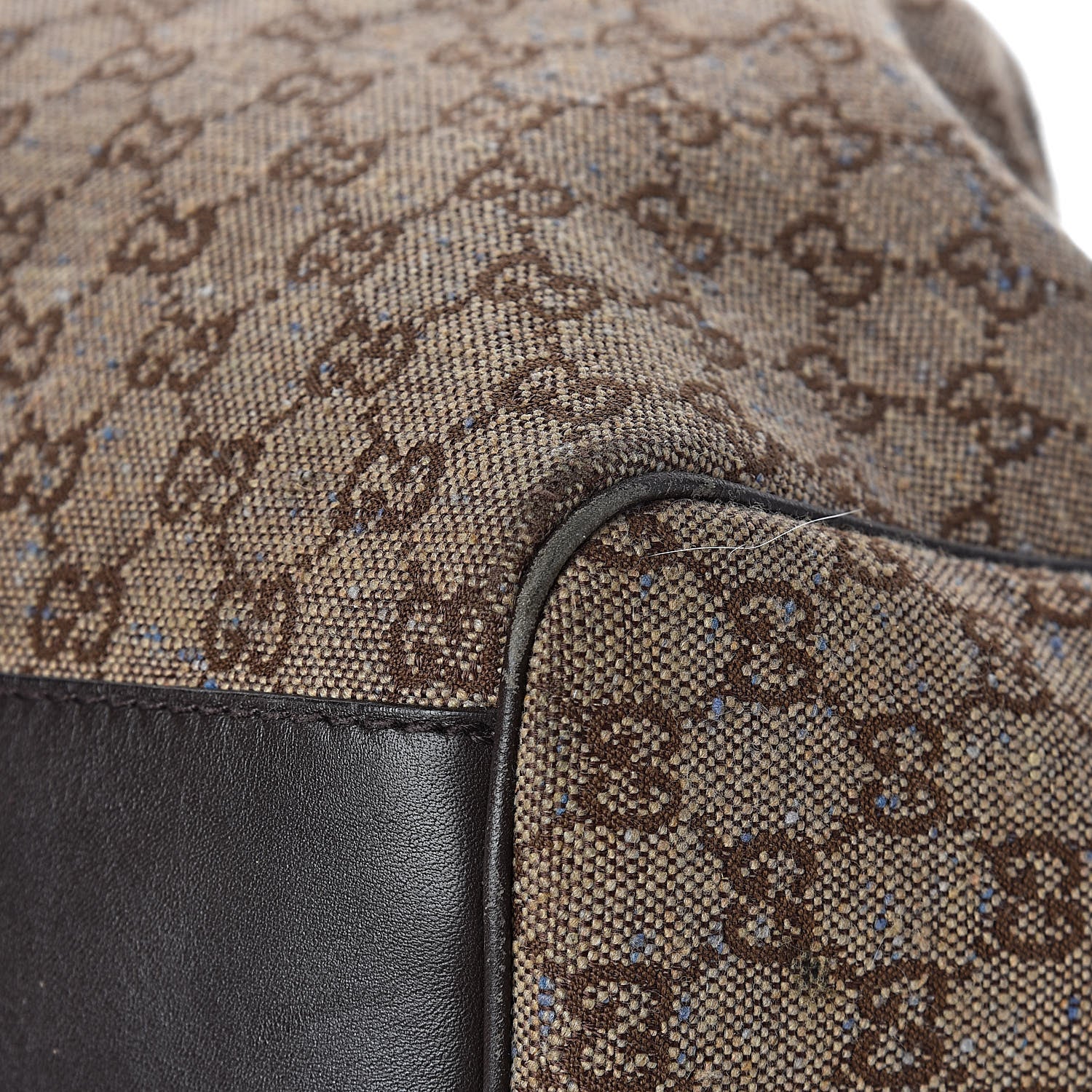 Gucci Monogram Large Sukey Tote Dark Brown 21 of 23
