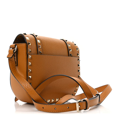 Valentino Garavani Vitello Small Rockstud Satchel Crossbody Bag Light Cuir 3 of 9