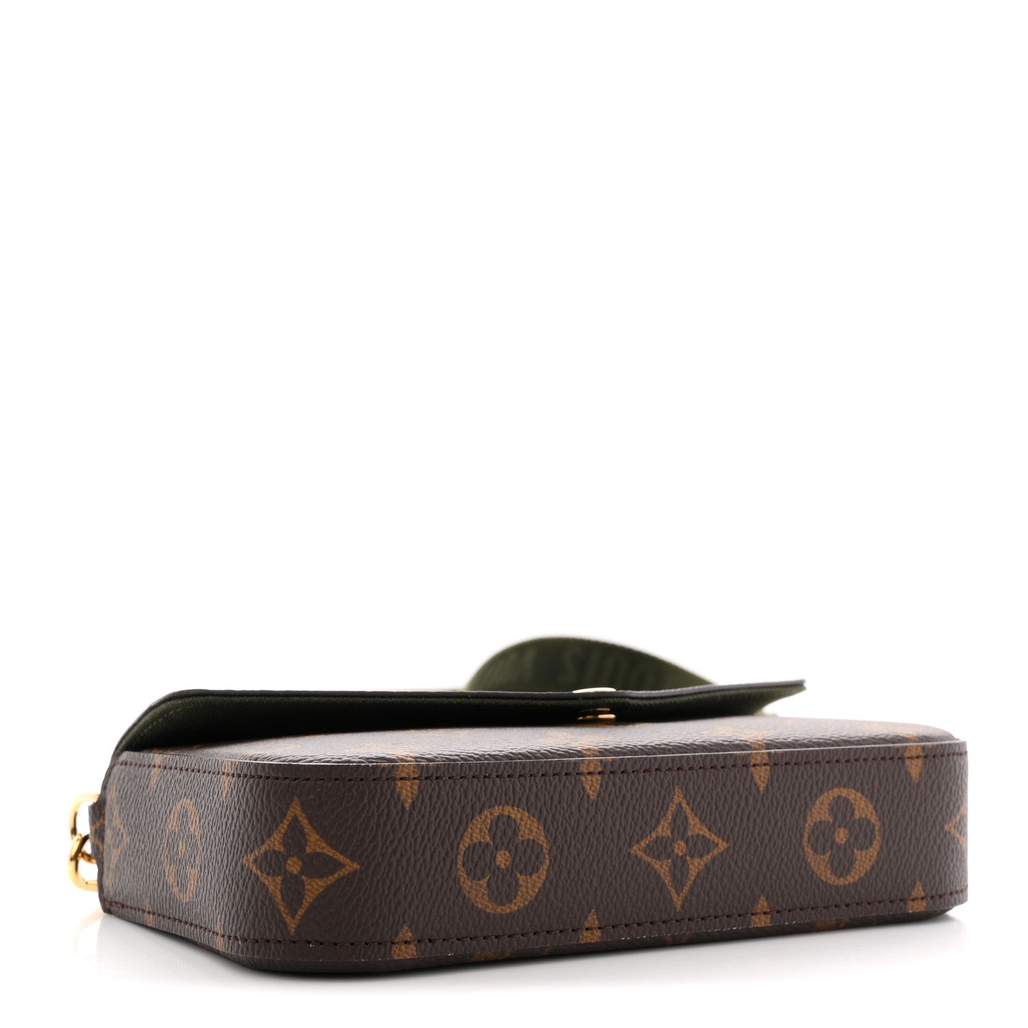 Louis Vuitton Monogram Felicie Strap & Go Kaki 4 of 10